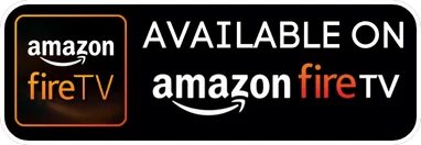 Logo de compatibilité de l'abonnement IPTV Visiona.ma avec Amazon Fire TV Stick.