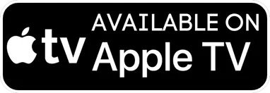 Logo de compatibilité de l'abonnement IPTV Visiona.ma avec le boîtier Apple TV.