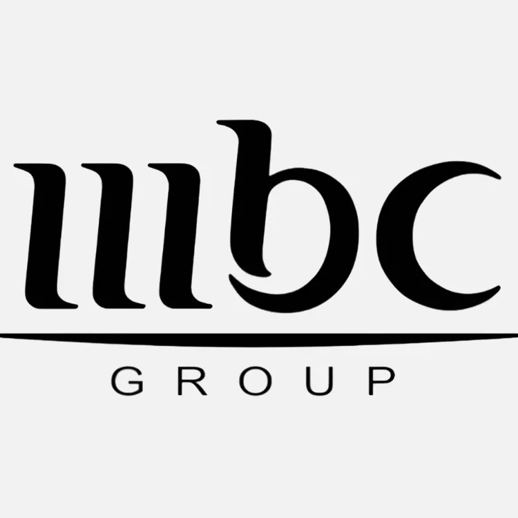 Logo du groupe MBC, toutes les chaînes disponibles sur l'abonnement IPTV de Visiona.ma.